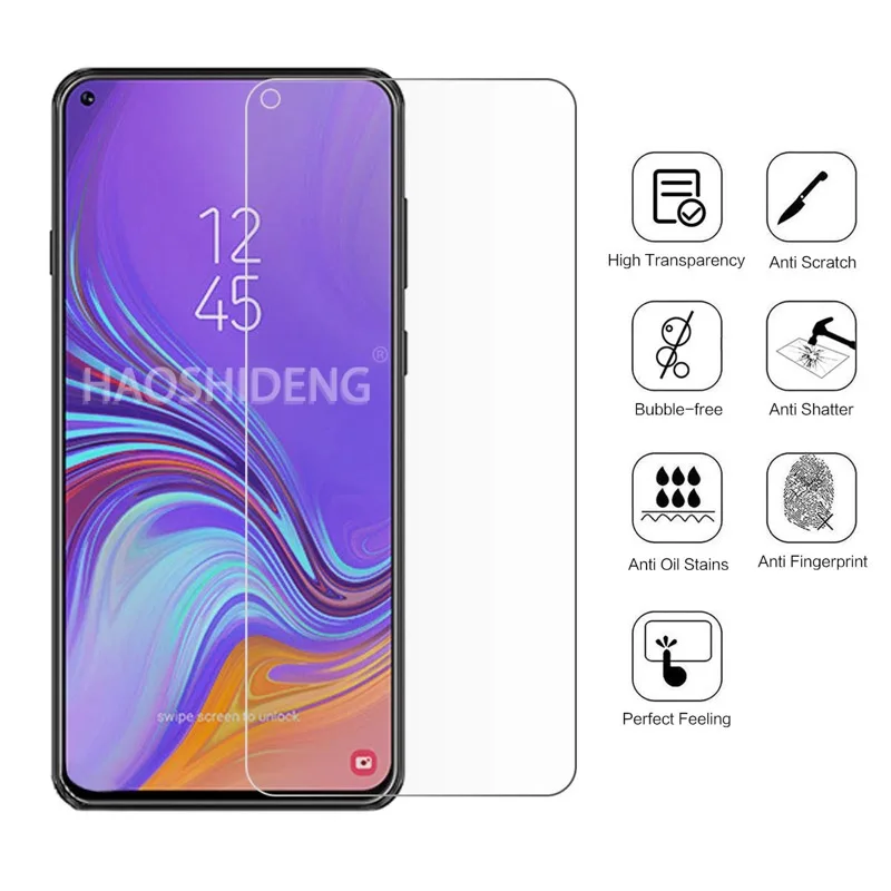 Для Samsung Galaxy A8S A9S A6S закаленное стекло 9H Защитная пленка Взрывозащищенный ЖК экран