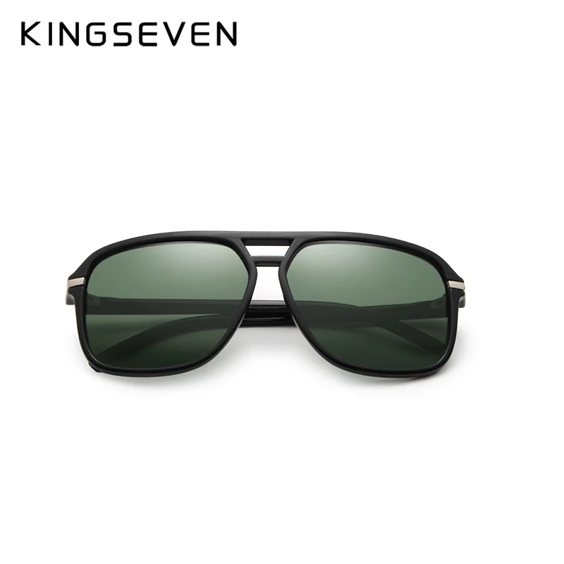 Мужские солнцезащитные очки KINGSEVEN UV400 в стиле ретро модные брендовые Роскошные