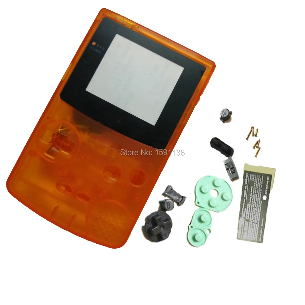 5 шт./лот мульти-цветное покрытие на весь корпус комплект чехла для игровой цвет GBO