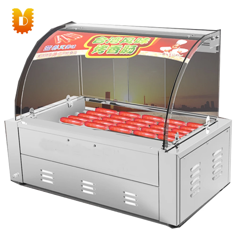 Коммерческая роликовая машина для приготовления сосисок с 7 роликами|machine
