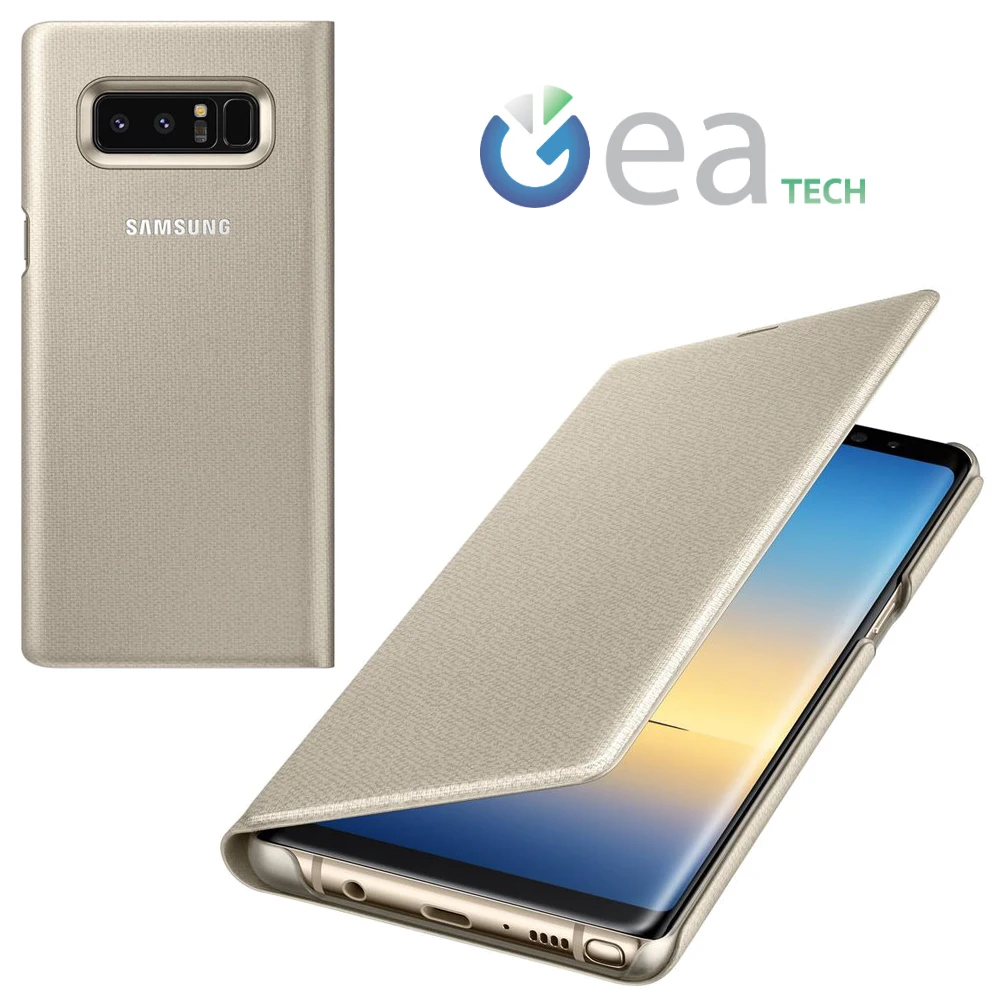 Светодиодный смарт-чехол для телефона samsung Galaxy Note8 N950F EF-NN950P с функцией сна
