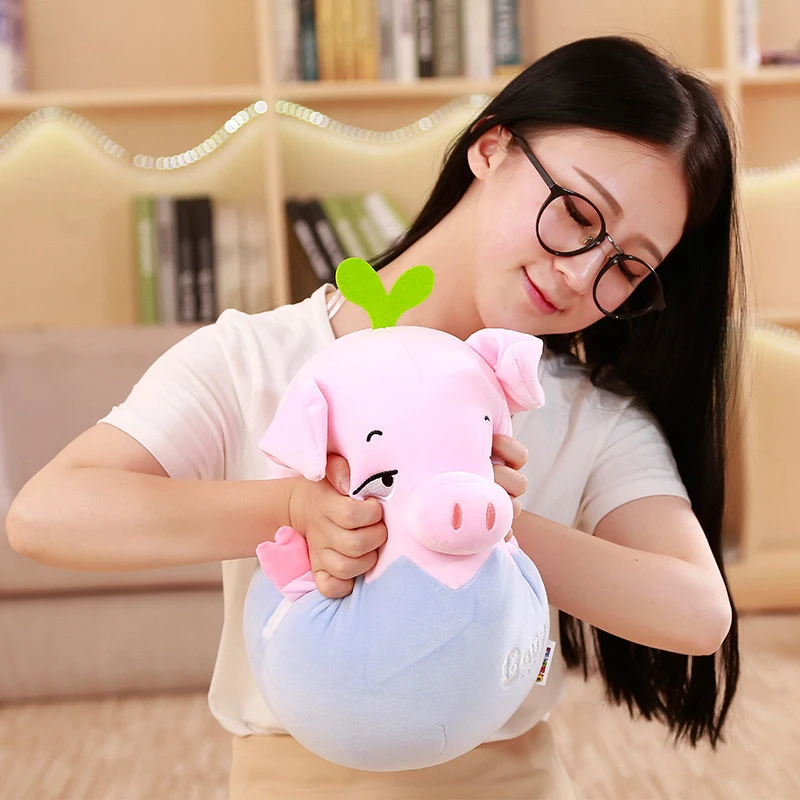 17 см милые животные свинка мягкая плюшевая каваи игрушки высокое качество чучела