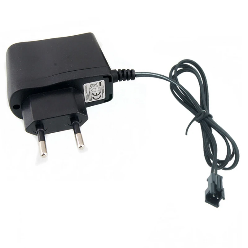 2 4G RC Рок Гусеничный 4WD Monster Truck игрушка Зарядное устройство ЕС Adaptop для 110 240V 4 8 V 250mA