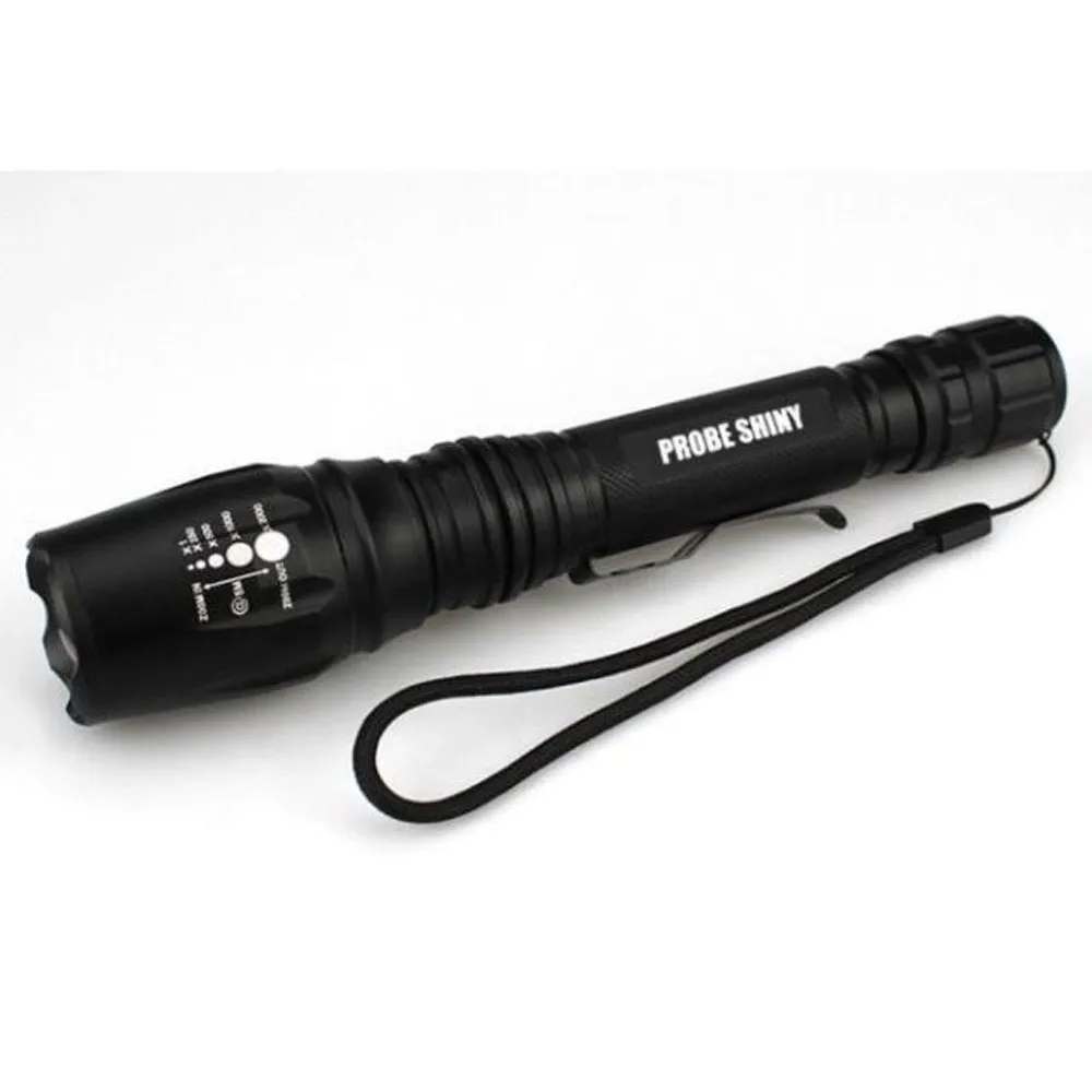 Светодиодный тактический фонарик G700 X800 CREE T6 Zoom военный Супер фонарь стробоскоп SOS