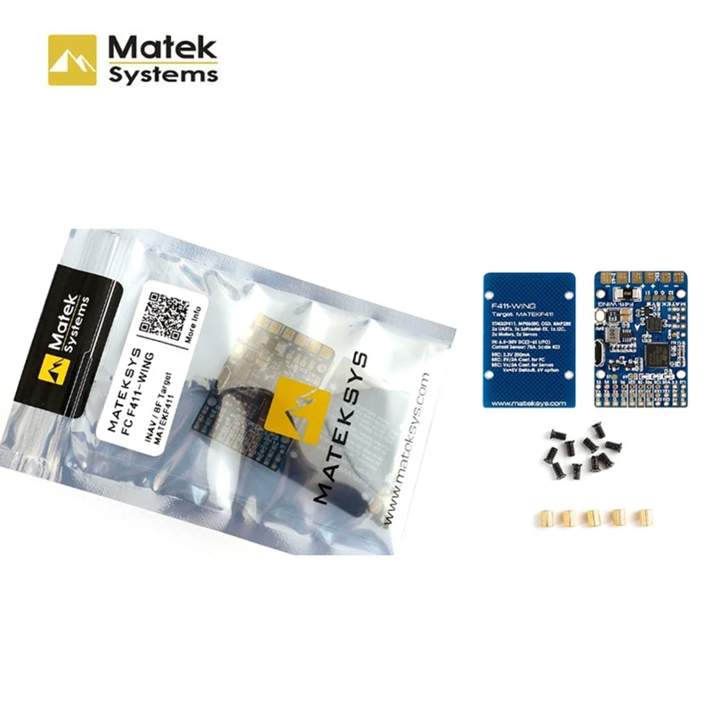 Система управления полетом Matek система STM32F411 с поддержкой INAVOSD MPU6000 BMP280 крыло