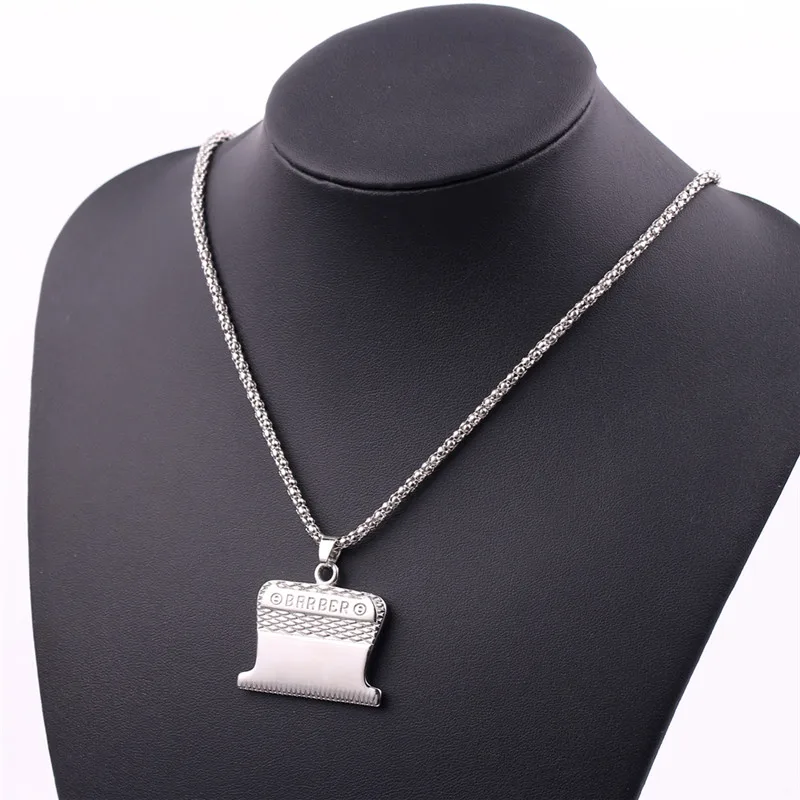 Хип хоп шикарные подвески для бритвы ожерелья золотистого цвета цепочка