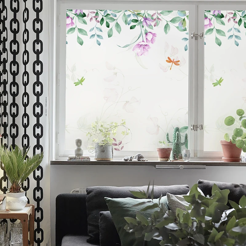 Бесплатная доставка на заказ статическая пленка для окна матовая непрозрачная