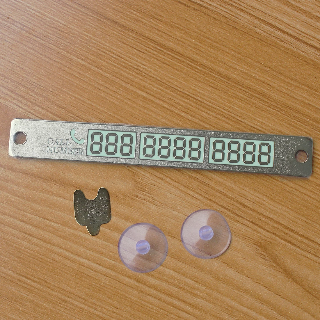 1 шт. золотистая/Серебристая Автомобильная светящаяся Временная автомобильная