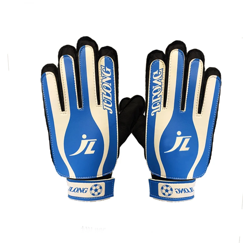 Защитные перчатки Goalkeeper футбольные из мягкой искусственной кожи не повреждают