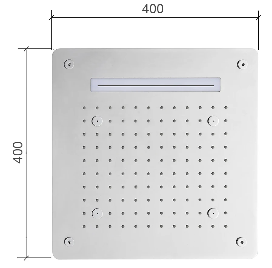 Набор смесителей для душа ванной комнаты настенный панель Tap термостатический