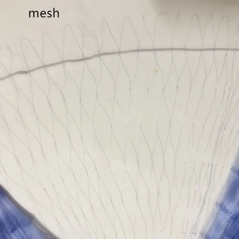 0 2 мм толщина лески мононити нейлон полуготовая продукция рыболовная сеть синяя