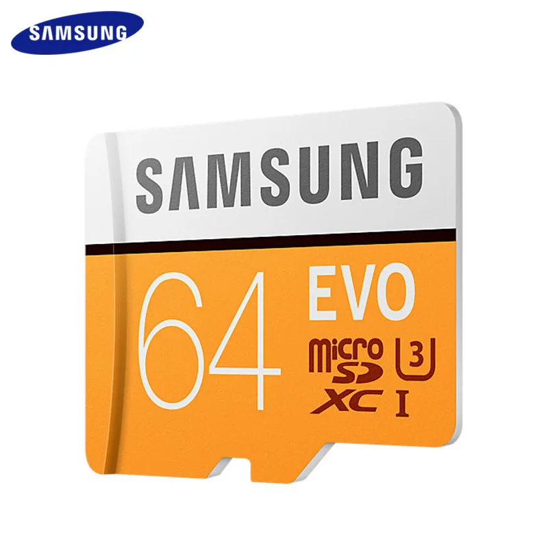 Samsung evo micro sd карта 32 Гб 64 128 класс 10 u3 SDHC SDXC tf водонепроницаемая компактная вспышка