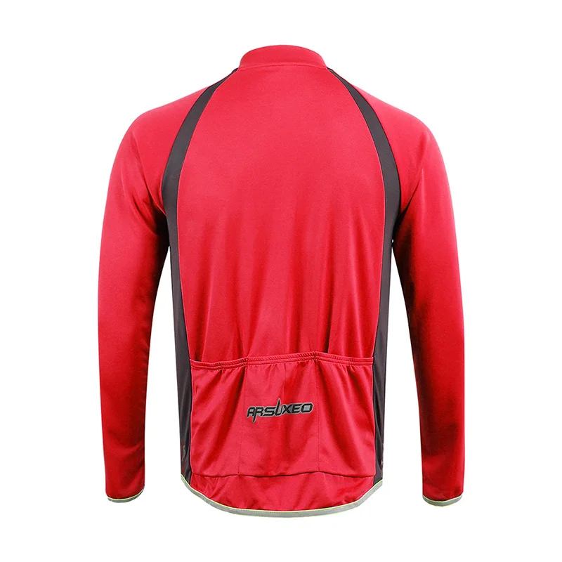 ARSUXEO уличная спортивная велосипедная майка roupa ciclismo с длинным рукавом весна осень одежда для велосипеда MTB футболки Одежда для велосипеда Джерси