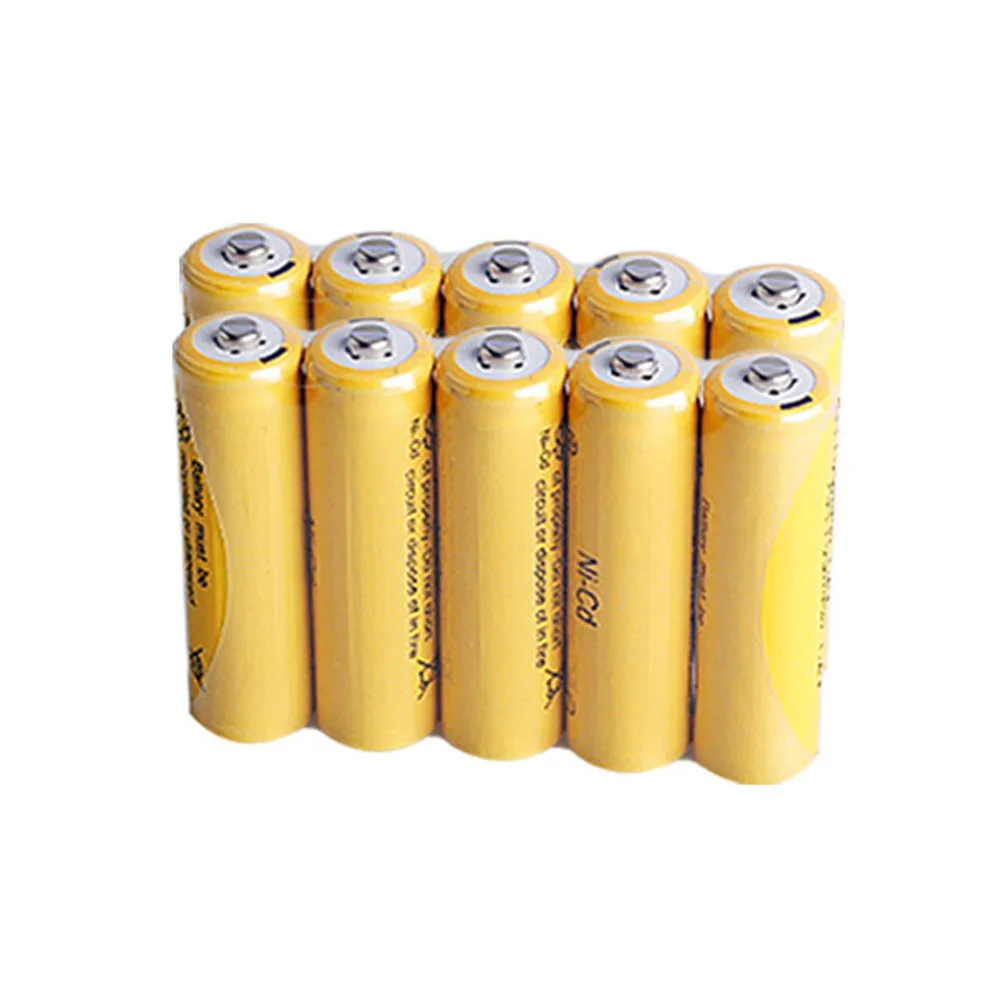 Dinto реальные 1 2 V 700mAh Ni Cd AA Батарея Перезаряжаемые гидридных и никель кадмиевых