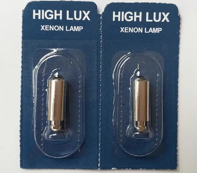 para 2psc Welchallyn Lux para Welch Halogênio Lâmpada Otoscópio Transilluminator Pocketscope Alto Allyn wa 03400-u 03400 2.5v Led