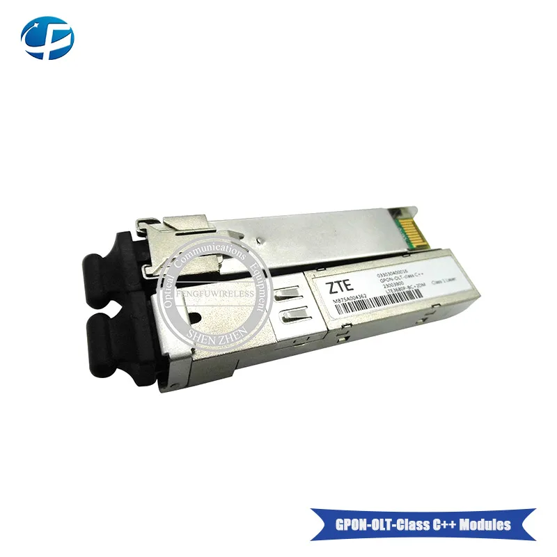 AliExpress рекомендуем поставщику Оригинальные zte C++ SFP модули GEPON SFP модуль SC с одним режимом C++ GPON OLT класс