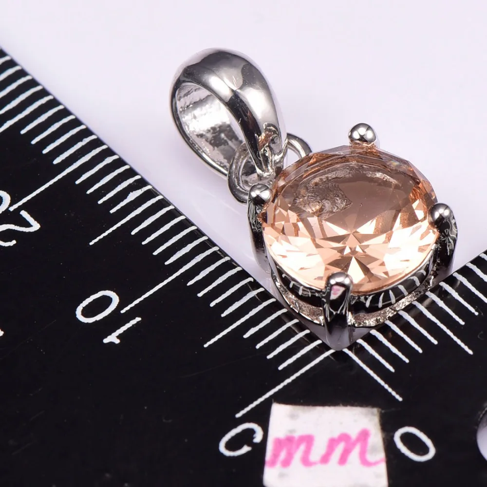 Кулон из морганита серебро 925 пробы бесплатная доставка|morganite pendant|pendant 925pendant sterling