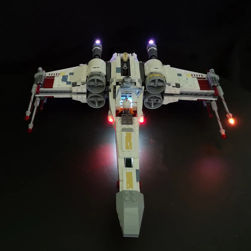 Светодиодный светильник в комплекте для 75218 x wing starfighter(только светильник в комплекте