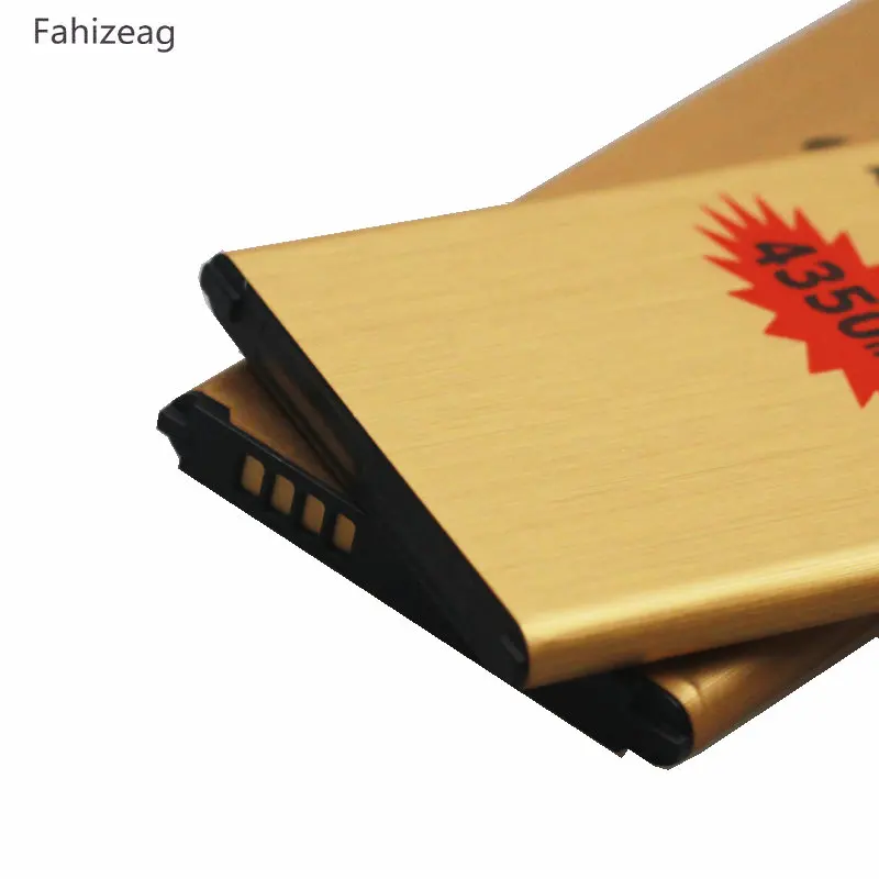 Fahizeag EB-BG900BBE EB-BG900BBC 4350 мАч батарея золотого цвета для Samsung Galaxy S5 SV I9600 G900T G900V G900A G900P