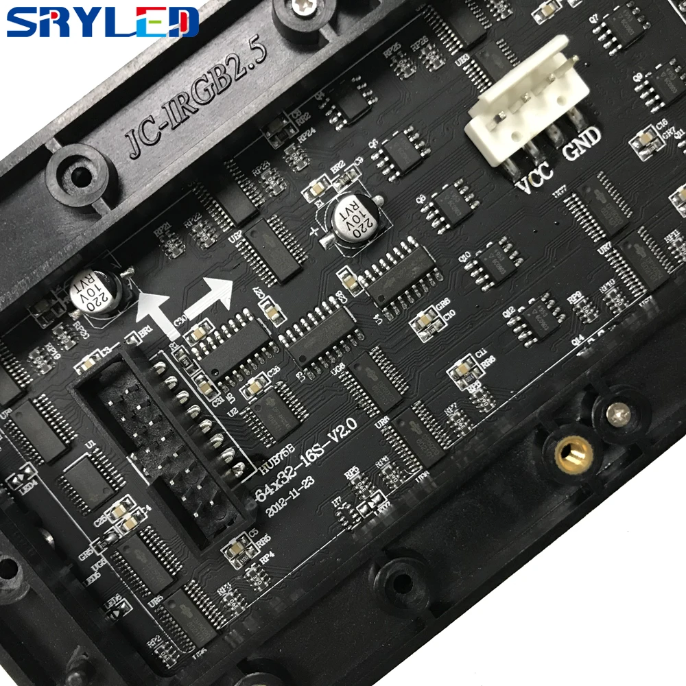 64*32 матрица 1/16 сканирования в помещении SMD2121 3in1 RGB полный Цвет 160*80 мм P2.5 Светодиодный модуль для HD внутренний светодиодный Экран дисплея