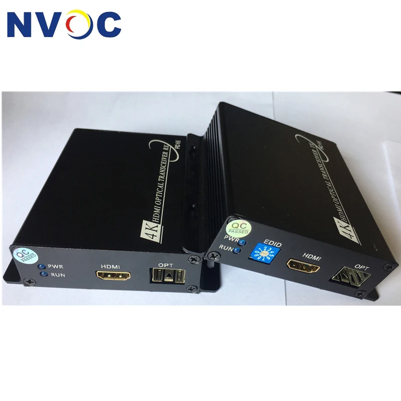 Несжатый 4K HDMI волоконно-оптический приемопередатчик + 1ch двунаправленный RS232 с 10G