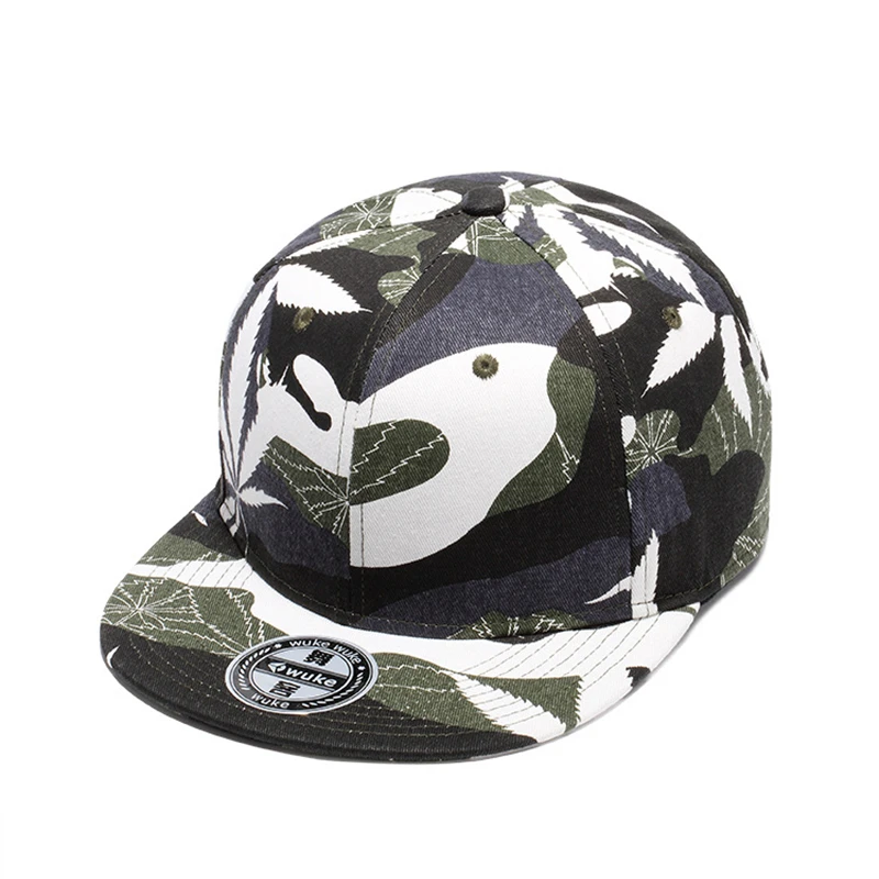 [WUKE] брендовая камуфляжная кепка с листьями Кепка Snapback головные уборы для мужчин