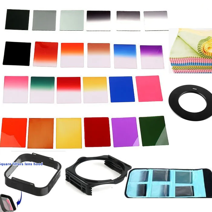 Набор фильтров для объектива камеры 33 в 1 градиентный фильтр панхроматическая
