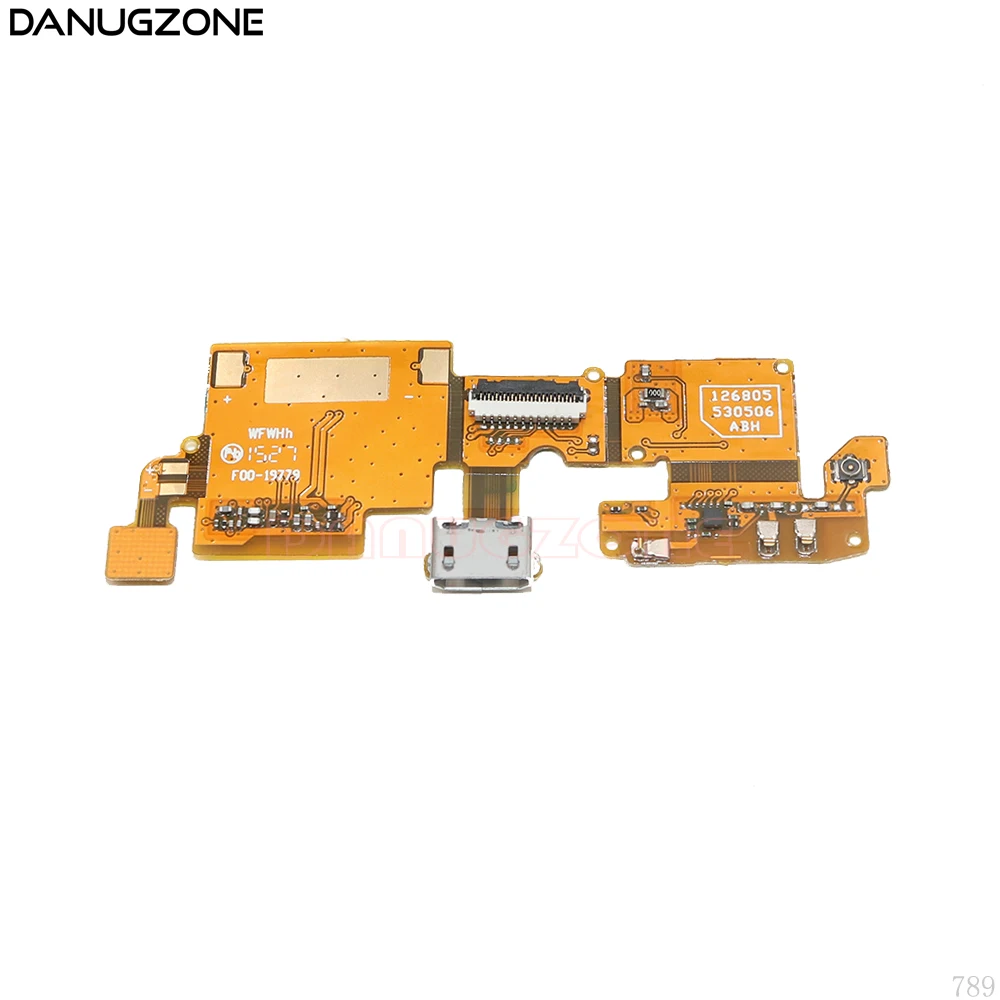 USB порт для зарядки док станции разъем плата гибкий кабель ZTE Blade V6 / X7 D6|Шлейфы
