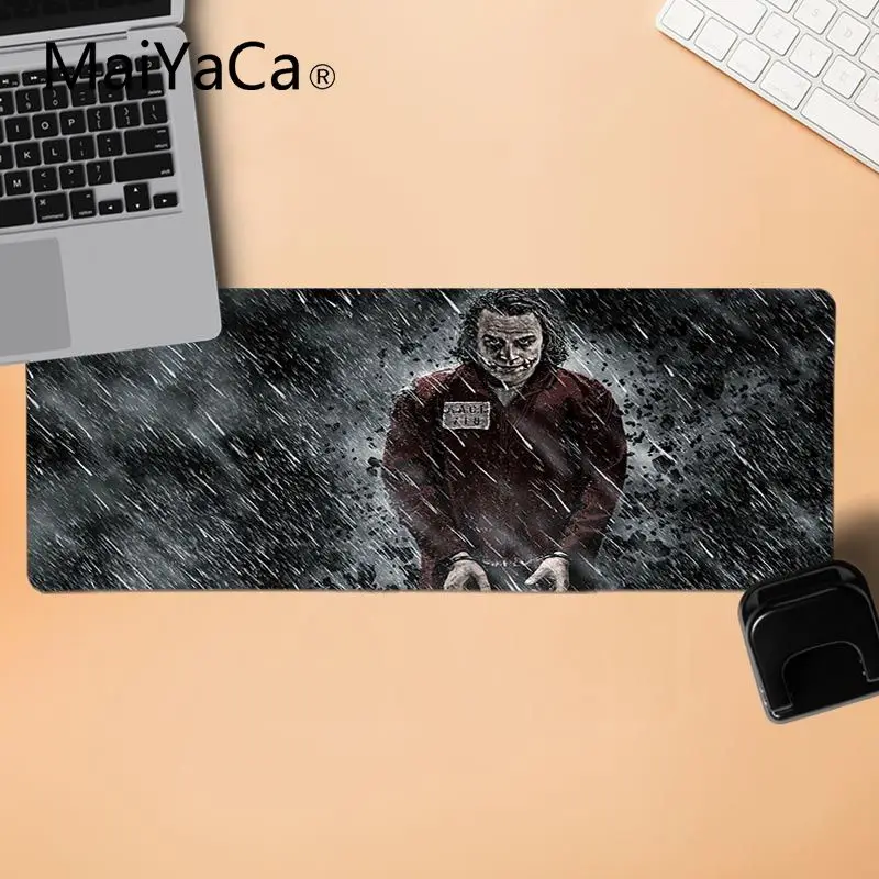 LockEdge 30x80cm MaiYaCa дизайн Джокер Темный рыцарь фильмы DIY Дизайн Шаблон коврик для игровой мыши ноутбук игровой шкафчик мыши коврик для мыши - Цвет: LockEdge 30x80cm