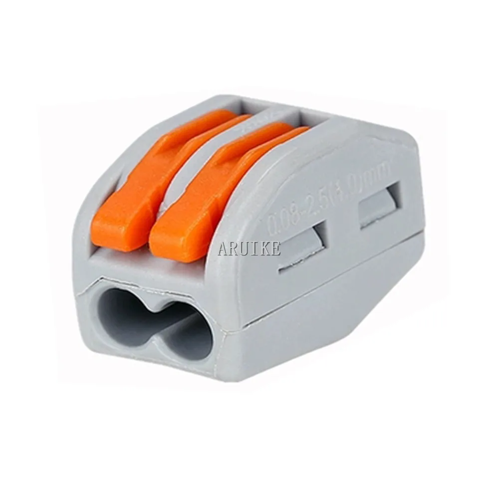 5-50pcs Type 222-412 222-413 222-415 Universal Compact Wire Wiring Connector Conductor Terminal Block With Lever AWG 28-12 | Обустройство