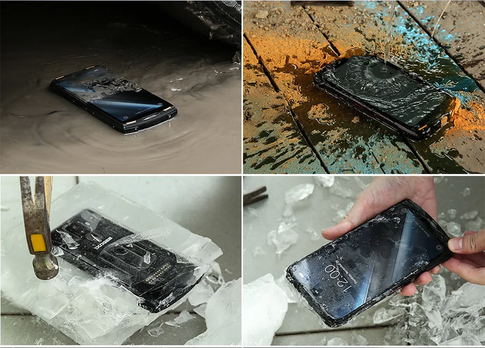 DOOGEE S90 IP68/IP69K Helio P60 Восьмиядерный мобильный телефон 6,18 дюймов дисплей 5050 мАч 6 ГБ 128 ГБ Android 8,1 16,0 М камера смартфон