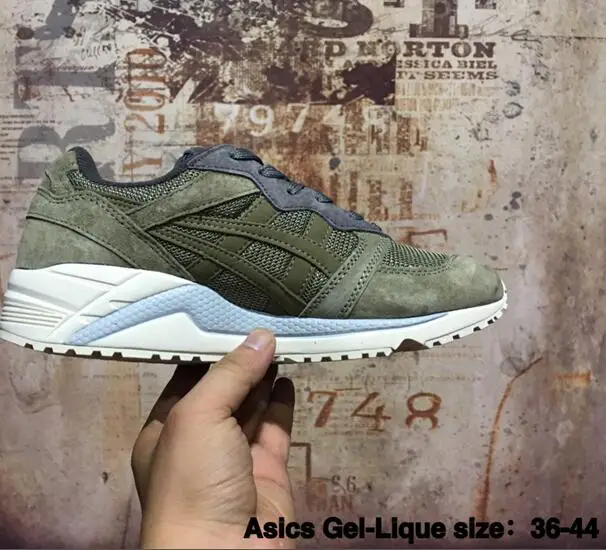 2017 оригинальные ASICS Новый амортизацию дышащий гель-lique Для Мужчин's Обувь для