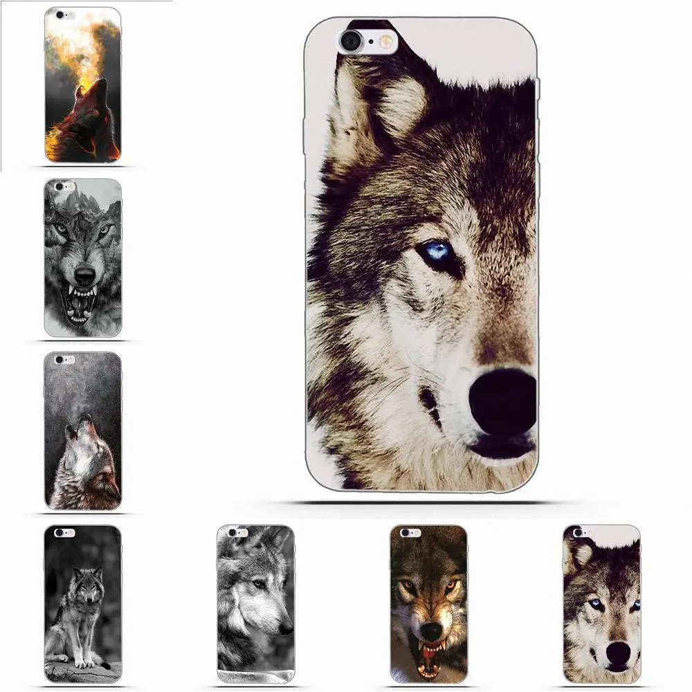 Wexoeq Wolf для Huawei Honor 4C 5A 5X 6A 6C 6X 7X 9 V8 V10 Mate 7 8 10 P9 P20 Pro Lite Play мягкая новая мода|Бамперы| |