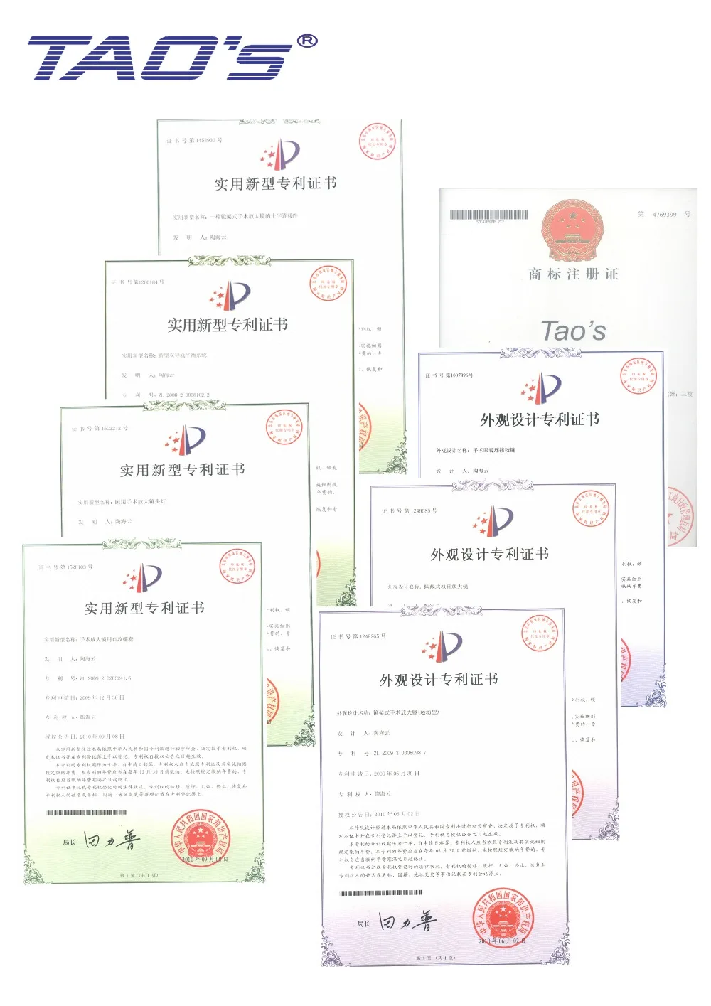 Стоматологическое оборудование TAO'S 4.0X с оголовьем хирургические медицинские