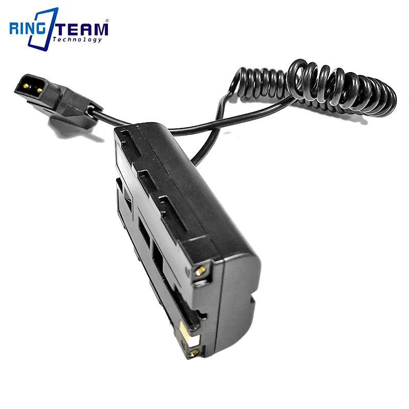 2 шт. Антон Бауэр золотые пластины V mount P Tap D для NP F550 F570 блок питания DC муфта