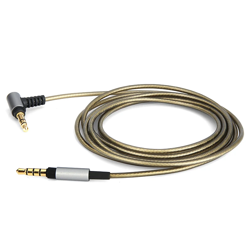 Сменный серебристый аудиокабель для Audio Technica 4 фута/6 футов обновленный ATH WS99BT OX5
