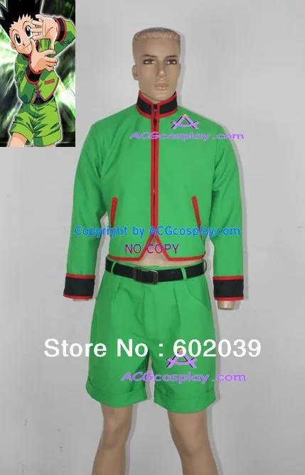 Костюм для косплея Hunter X Gon Freecss с поясом хорошего качества ACG|cosplay costume|hunter x huntercostume