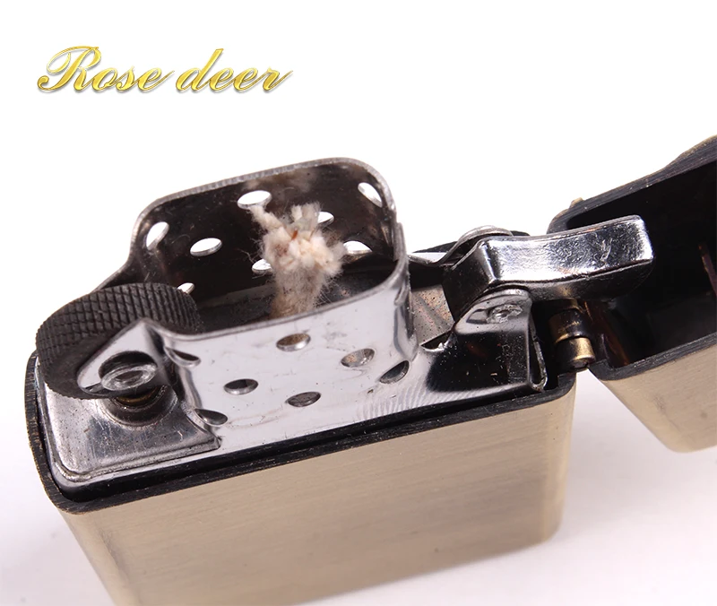 Модные туфли в стиле ретро из металла Скелет масла пожар легче уникальный бензин