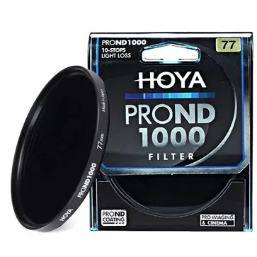 Оригинальный ультратонкий нейтральный фильтр HOYA 77 мм ND1000 с 10 стопами для камеры ND