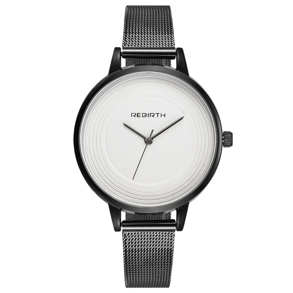 REBIRTH 2017 Famous Fashion Quartz Watch Women Watches Lady wristwatch Female Waterproof Clock Gift Relogio Feminino RE010B | Наручные