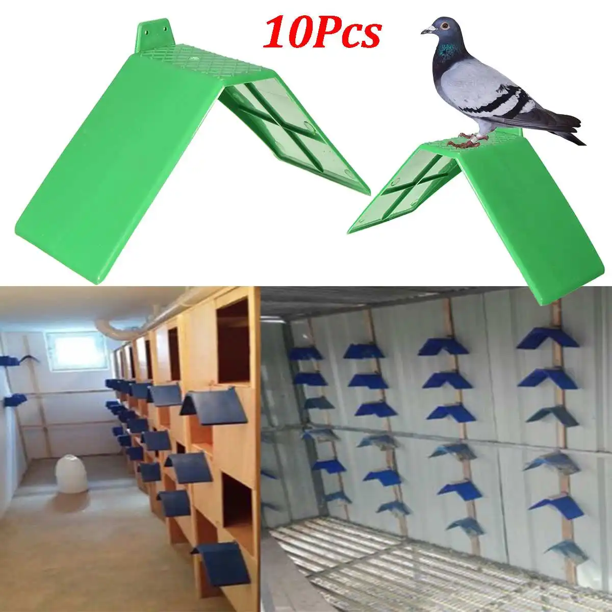 10Pcs Birds Accessoires Pigeons Doves Rest Stand Parrot Cages Holder Frame Dwelling Perch Pigeons Supplies
