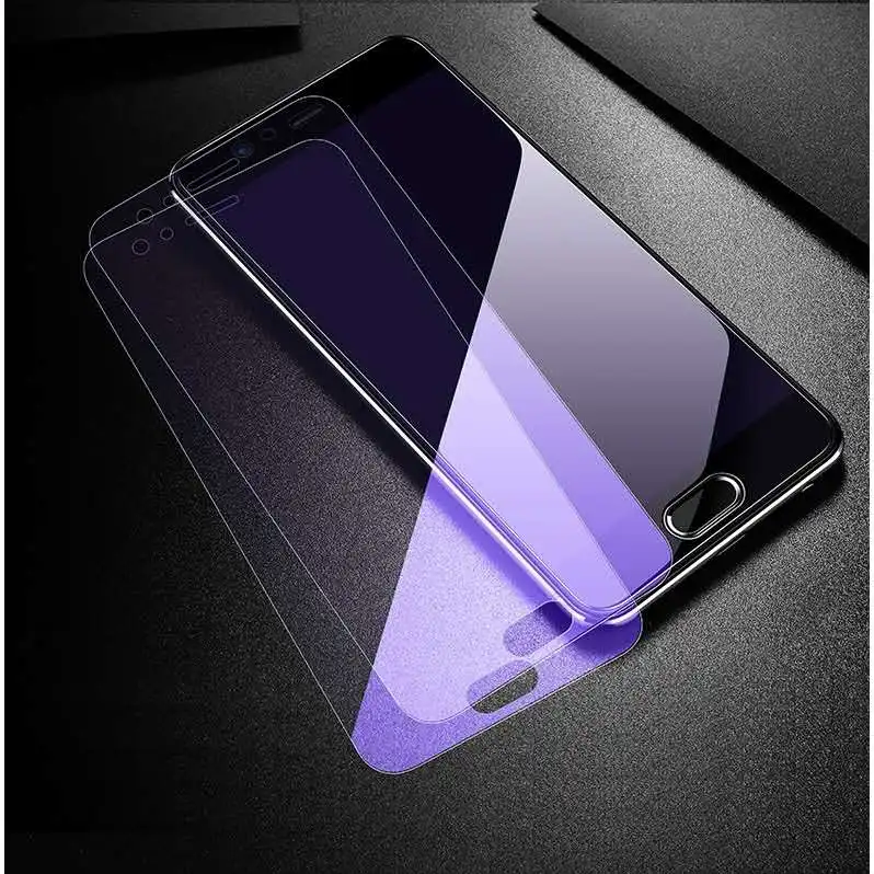 Полное покрытие фиолетового света закаленное стекло для Huawei Honor 7A 7X 7C 7i Защита