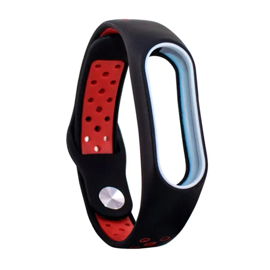 Сменный Браслет из силикагеля, ремешок для Xiaomi Mi, 2 браслета, умные часы, Watachband, спортивные товары, аксессуары