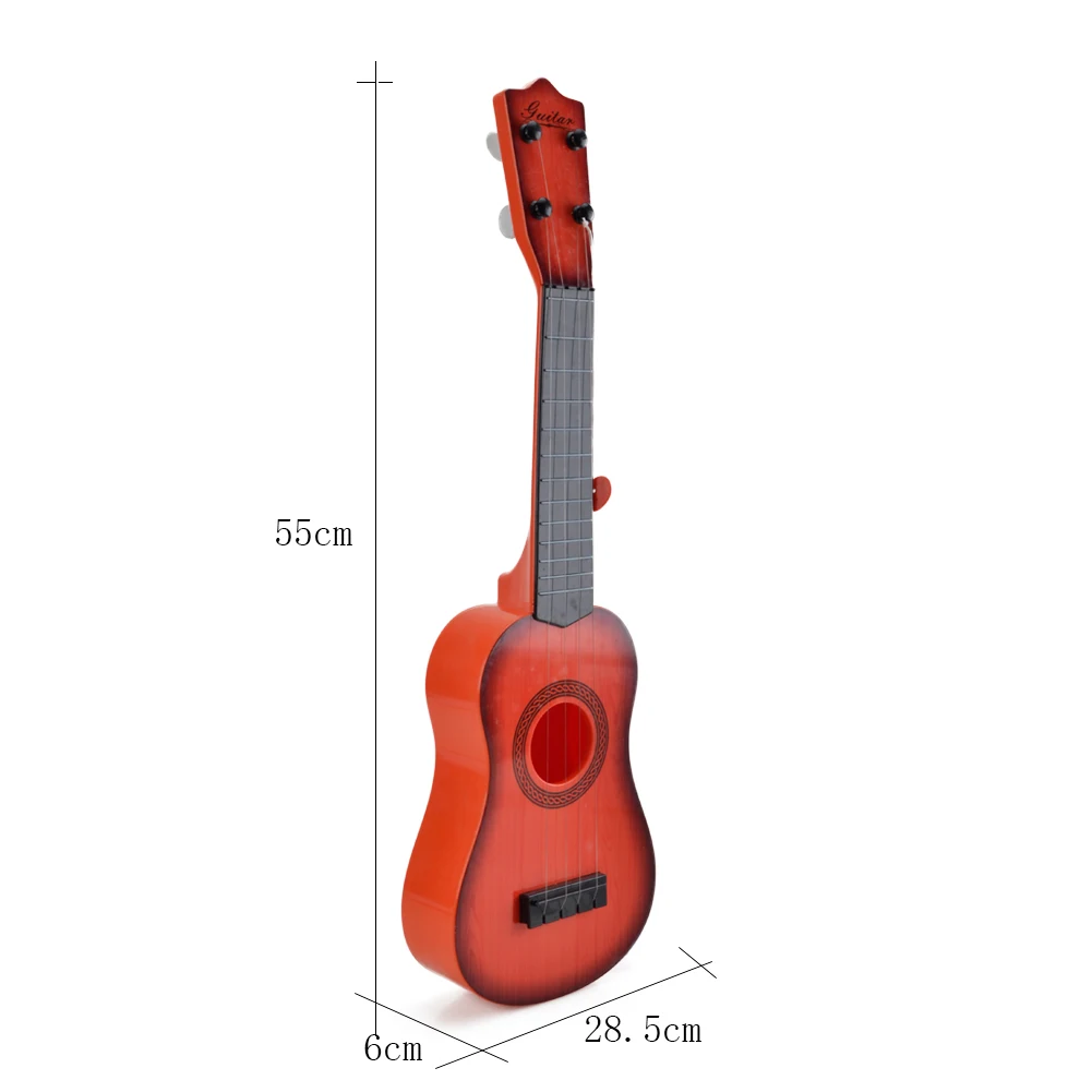 Kids Guitar Toddler Toy Guitars for Boys Girls Age 3-5 Years Old 6 Steel String Acoustic with Pick 21 Inch | Игрушки и хобби
