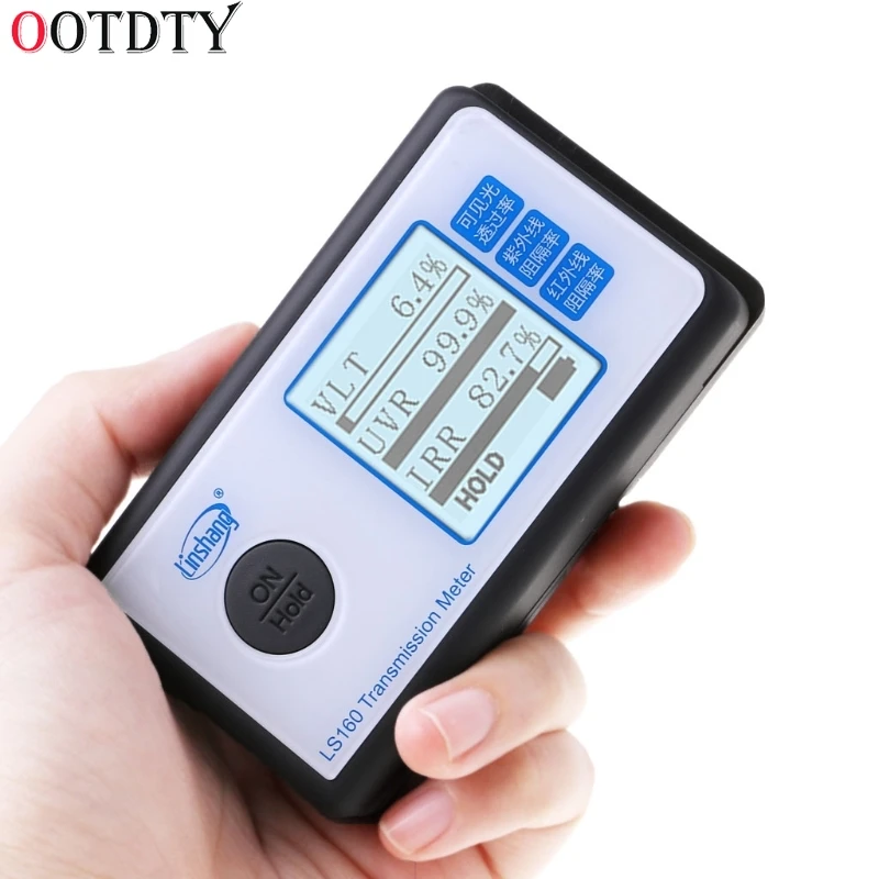 OOTDTY LS160 Портативный пленка для защиты от солнца Трансмиссия метр Тесты оконная