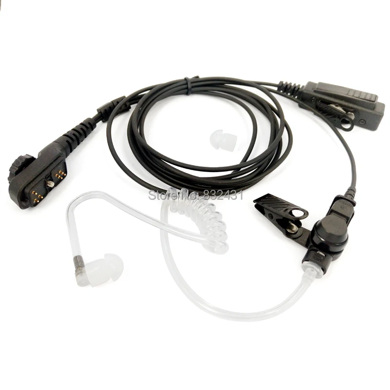 Воздушный трубчатый наушник гарнитура микрофон для Hytera HYT PD700 PD700G PD702 PD705 PD780 PD780G