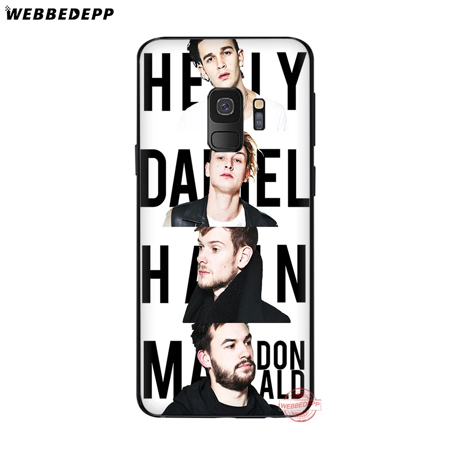 WEBBEDEPP мягкий чехол с музыкальной группой 1975 для Samsung A6 A7 A8 A9 J6 2018 S6 S7 S8 S9 S10E S20 Ultra Note 8