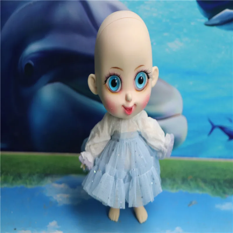 BJD 1/8 Bru SD Обнаженная улыбка куклы модель тела для девочек и мальчиков кукла