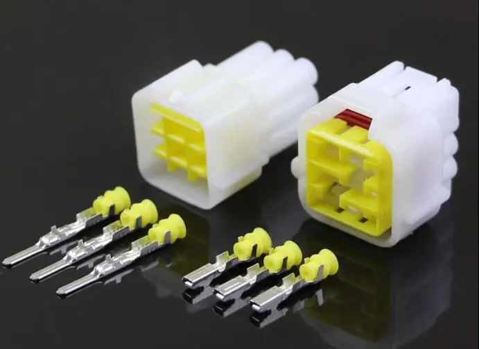 Shhworldsea 10 комплектов 9 контактов P 2 3 мм Автомобильный разъем HID стандартная вилка