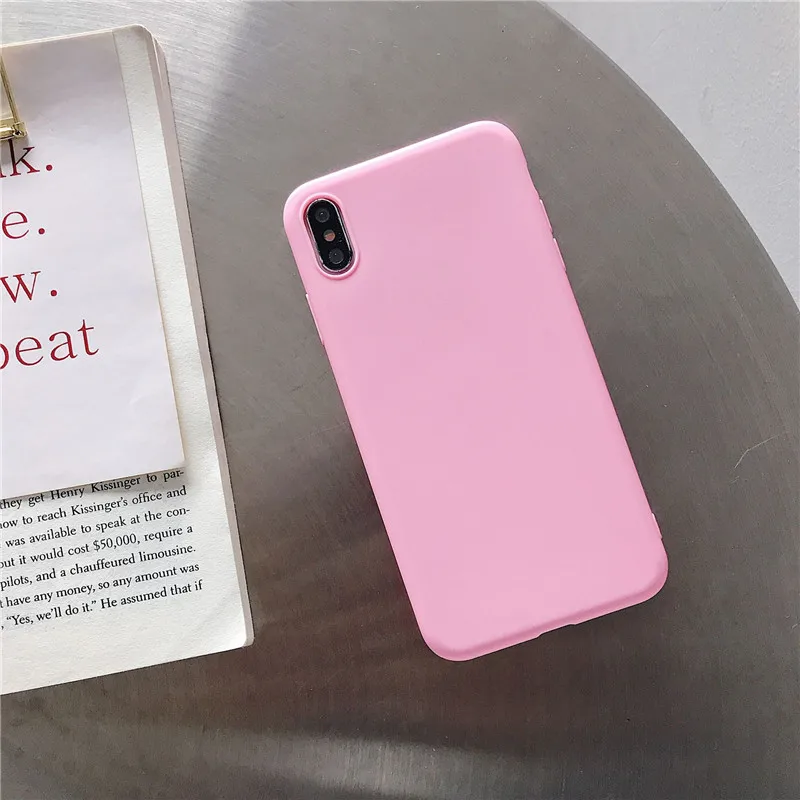 drak pink ТПУ карамельного цвета чехол для samsung Galaxy A20E A10E S10E A7 A750 A8S A10 A20 A30 A40S A50 A60 A70 M10 M20 M30 A2 крышка сердечника - Цвет: drak pink